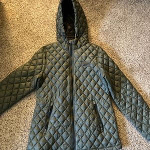Green rebook coat